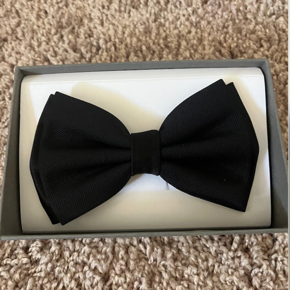Jos A Bank Black Bowtie